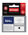 Activejet AH-364PBCX Ink (replacement for HP 364XL CB322EE; Premium; 12 ml; black, photo)