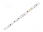 LED tape | white neutral | LED/m: 140 | 8mm | IP20 | 120&deg; | 9.6W/m | 24VDC