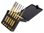 Tools set: punches | 6pcs.