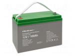 Re-battery: acid-lead | 12V | 100Ah | AGM | maintenance-free