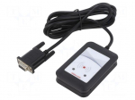 RFID reader | 4.3&divide;5.5V | RS232 | antenna | Range: 100mm | 88x56x18mm
