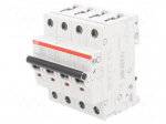 Circuit breaker | 230/400VAC | 20A | Poles: 3 | for DIN rail mounting