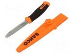 Knife | Tool length: 225mm | Blade length: 100mm