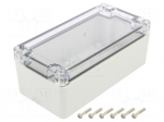 Enclosure: multipurpose | X: 80mm | Y: 160mm | Z: 60mm | ZP | ABS | IP67