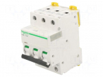 Circuit breaker | 230/400VAC | Inom: 16A | Poles: 3 | Charact: K | 15kA