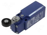Limit switch | lever R 35,5mm, plastic roller &Oslash;19mm | NC x2 | 10A
