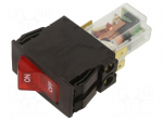 Circuit breaker | 6A | Poles: 1 | SNAP-IN | TA45 2P | Leads: connectors