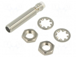 Sensor: inductive | OUT: PNP / NC | 0&divide;2mm | 10&divide;30VDC | M8 | IP68 | 5kHz