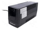 Power supply: UPS | 600W | 1kVA | 220&divide;230V | Schuko x2 | 275x92x140mm