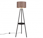 Trio Colette stāvlampa E27 matt black  R41561032 4017807574548