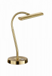 Trio Curtis LED table lamp matt brass gaismeklis 579790108 4017807275339