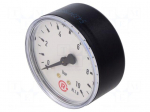 Manometer | 0&divide;10bar | rear connection | Thread: G 1/4" | 63mm | plastic