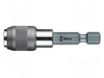 Holder | Socket size-inch: 1/4" | Kind of socket: C6,3mm,hexagonal