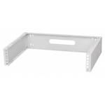 Stalflex Rack Holder Wall mounted 19" 2U  330mm  Gray WRH19-2U/4U-330G