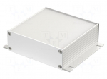 Enclosure: with panel | with fixing lugs | Filotec | X: 105mm | Z: 36mm