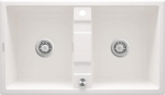 2-bowl granite sink