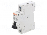Circuit breaker | 230VAC | Inom: 6A | Poles: 1 | for DIN rail mounting