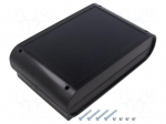Enclosure: multipurpose | X: 140mm | Y: 218mm | Z: 56mm | ABS | black