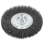 T&ouml;&ouml;riistad ja m&otilde;&otilde;teseadmed // Lisaseadmed lihvijatele, puuridele ja kruvikeerajatele // Szczotka tarczowa z dr.st.fal. fi=120mm, trzpień 6mm proline