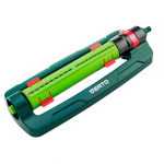 Niisutusseadmed // Pinnakastmise seadmed :: Vooliku&uuml;hendused, vihmutid // Zraszacz oscylacyjny, powierzchnia zraszania 15 x 19 m, 18 dyszy zraszających, igła do udrażniania dysz