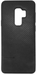 Back panel cover Evelatus Samsung S9 Plus TPU case 1 with metal plate (possible to use with magnet car holder) Black