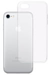 Back panel cover Evelatus Apple iPhone 7/8/SE2020/SE2022 Clear Silicone Case 1.5mm TPU Transparent
