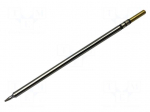 Tip | chisel,elongated | 1.4mm | 413&deg;C | for soldering station