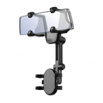 Auto holder Hurtel  Car Phone Holder for Rearview Mirror - Black