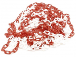 RED/WHITE CHAIN - 25 m