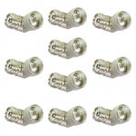 Set of 10 pieces 90 degree plug PNI PL male - PL female