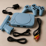 Game Console Riff RF-2GUN Retro Console with 22 Built-in 8-bit Games 2 Joysticks + Game Gun