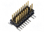 Connector: PCB to PCB | socket | male | PIN: 20 | FTR | vertical | SMT