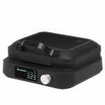 Toster Adler  Waffle Maker with LED Display | AD 3087 | 2200 W | Number of pastry 2 | Belgium | Black