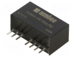 Converter: DC/DC | 6W | Uin: 4.5&divide;9VDC | Uout: 15VDC | Uout2: -15VDC | SIP8