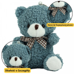 M&auml;nguala | PC | Konsoolid | Tarvikud // M&auml;nguasjad ja m&auml;ngud lastele // Miś Pluszowy Brelok Zawieszka Ozdoba Granatowy 8cm