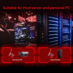 Routers Cudy  PE25 NetPro 2.5G Ethernet PCIe Adapter Realtek Chipset VLAN Jumbo Frame Flow Control Black