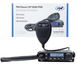 CB radio station PNI Escort HP 6500 PRO, multi-standard, VOX, NRC, 4W, AM-FM, 12V, SQ, ASQ, cigarette lighter plug included