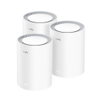 Cudy AX3000 Wi-Fi 6 Mesh 2.5G Solution Dual-band (2.4 GHz / 5 GHz) Wi-Fi 6 (802.11ax) White Internal