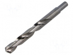 Drill bit | for metal | &Oslash;: 16.5mm | L: 184mm | high speed steel | 13mm