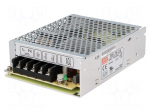 Power supply: switched-mode | modular | 76.8W | 24VDC | 129x97x38mm