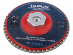 Flap grinding wheels | 115mm | Granularity: 200 | M14 | TAIFUN