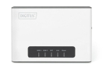 Digitus 2 Port USB 2.0 Wireless Multi-Functional Network Server, 300 Mbps