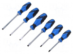 Screwdriver: universal-set | Phillips,slot | 6pcs.