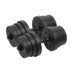 Spordiks ja aktiivseks puhkuseks // Spordikaubad ja varustus // Hantle bitumiczne regulowane 2x15kg REBEL ACTIVE