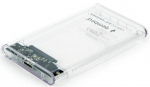 Gembird HDD/SSD enclosure 2.5 SATA USB 3.0 Transparent