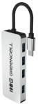 USB Hubs Greenll 4 Port USB-C 3.0