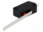 Microswitch SNAP ACTION | with lever | SPDT | 5A/250VAC | ON-(ON)