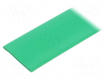 Heat shrink sleeve | glueless | 2: 1 | 38.1mm | L: 1m | green