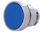 Switch: push-button | Stabl.pos: 1 | 22mm | blue | Illumin: none | IP66