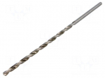 Drill bit | for metal | &Oslash;: 9mm | L: 320mm | high speed steel